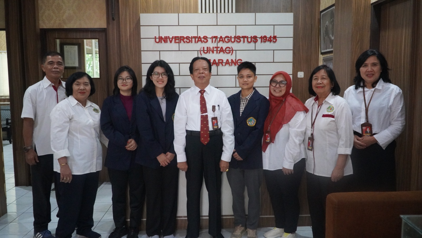 Tiga Mahasiswa Asing dari Myanmar Pilih UNTAG Semarang untuk Studi Arsitektur