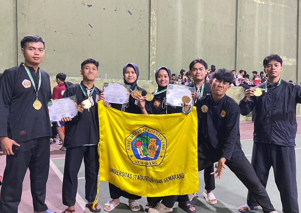 Atlet Silat Untag Rajai Turnamen di Temanggung, Sabet Juara Umum 1