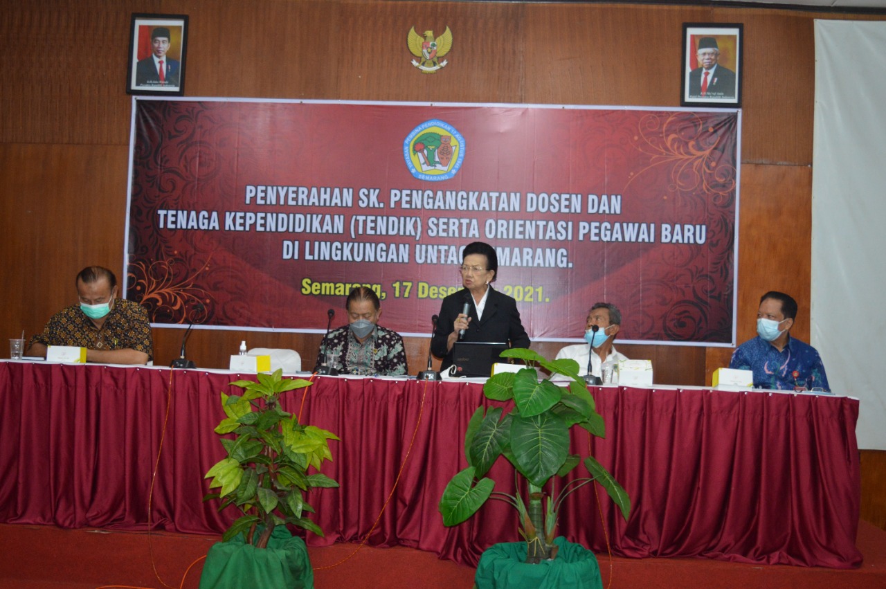 Untag Rekrut 126 Dosen dan Tendik.