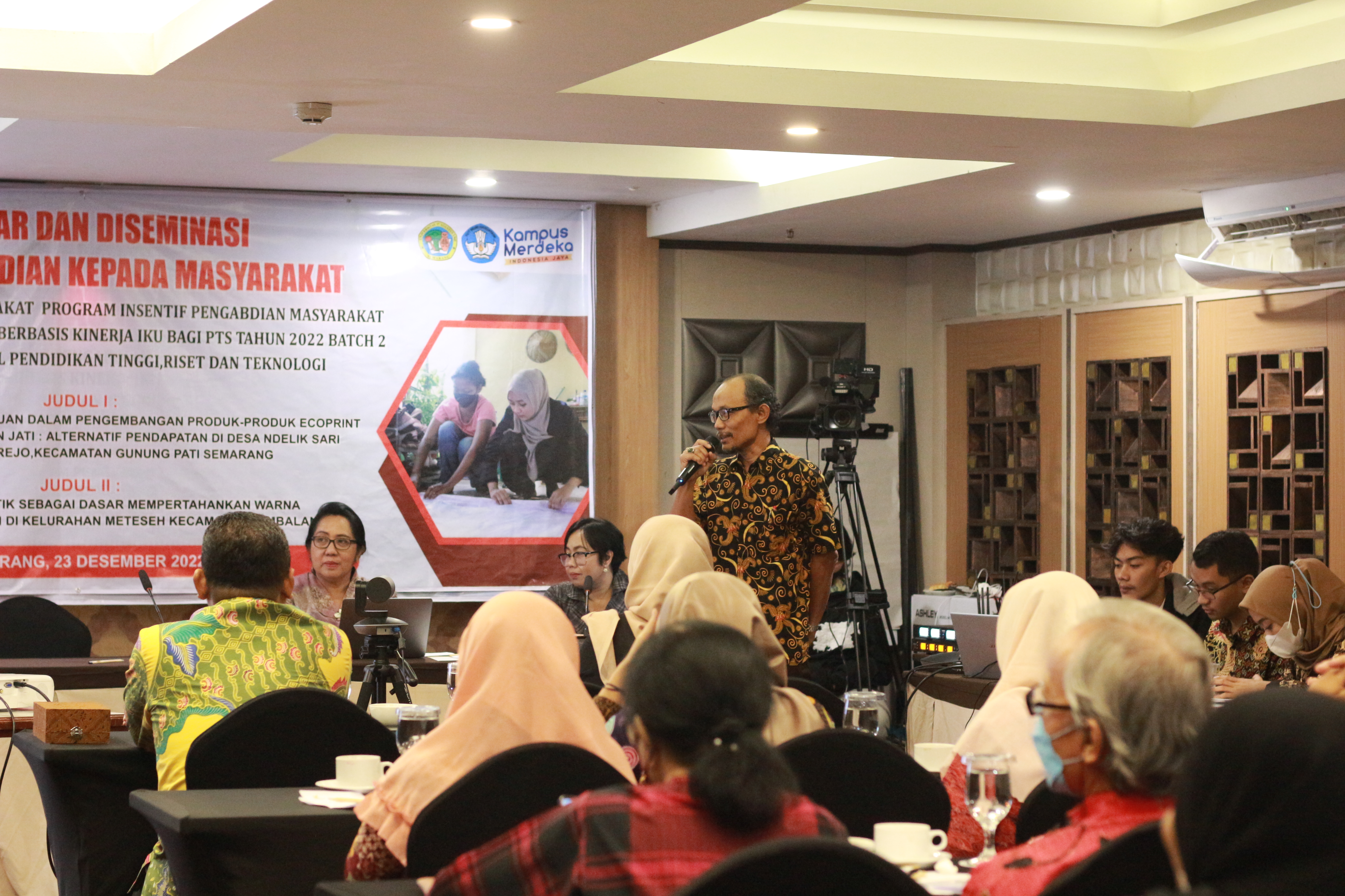 Untag Seminarkan Program Pengabdian Masyarakat Yang Terintegrasi MBKM
