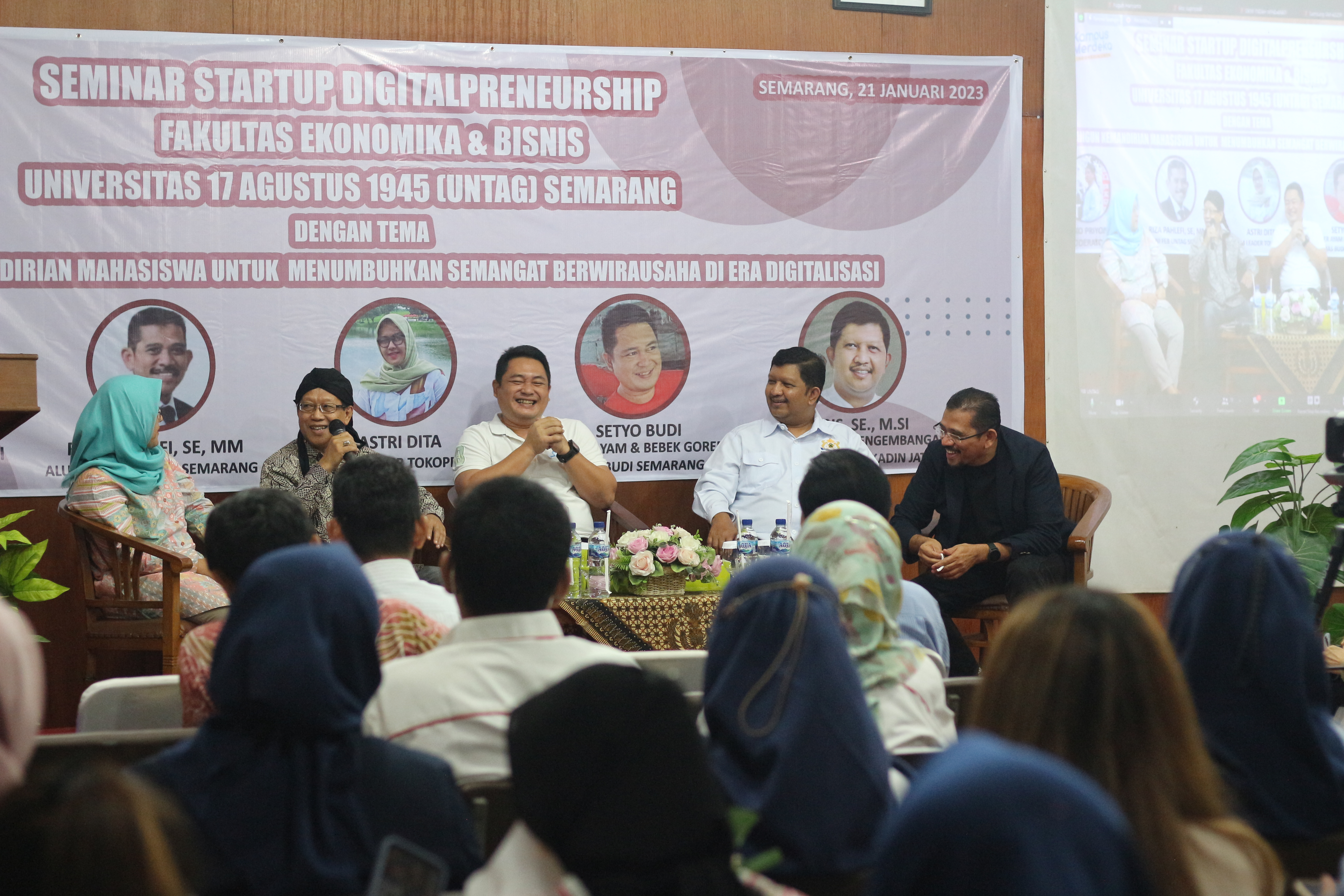 FEB Untag Tingkatkan Mahasiswanya Berjiwa Bisnis