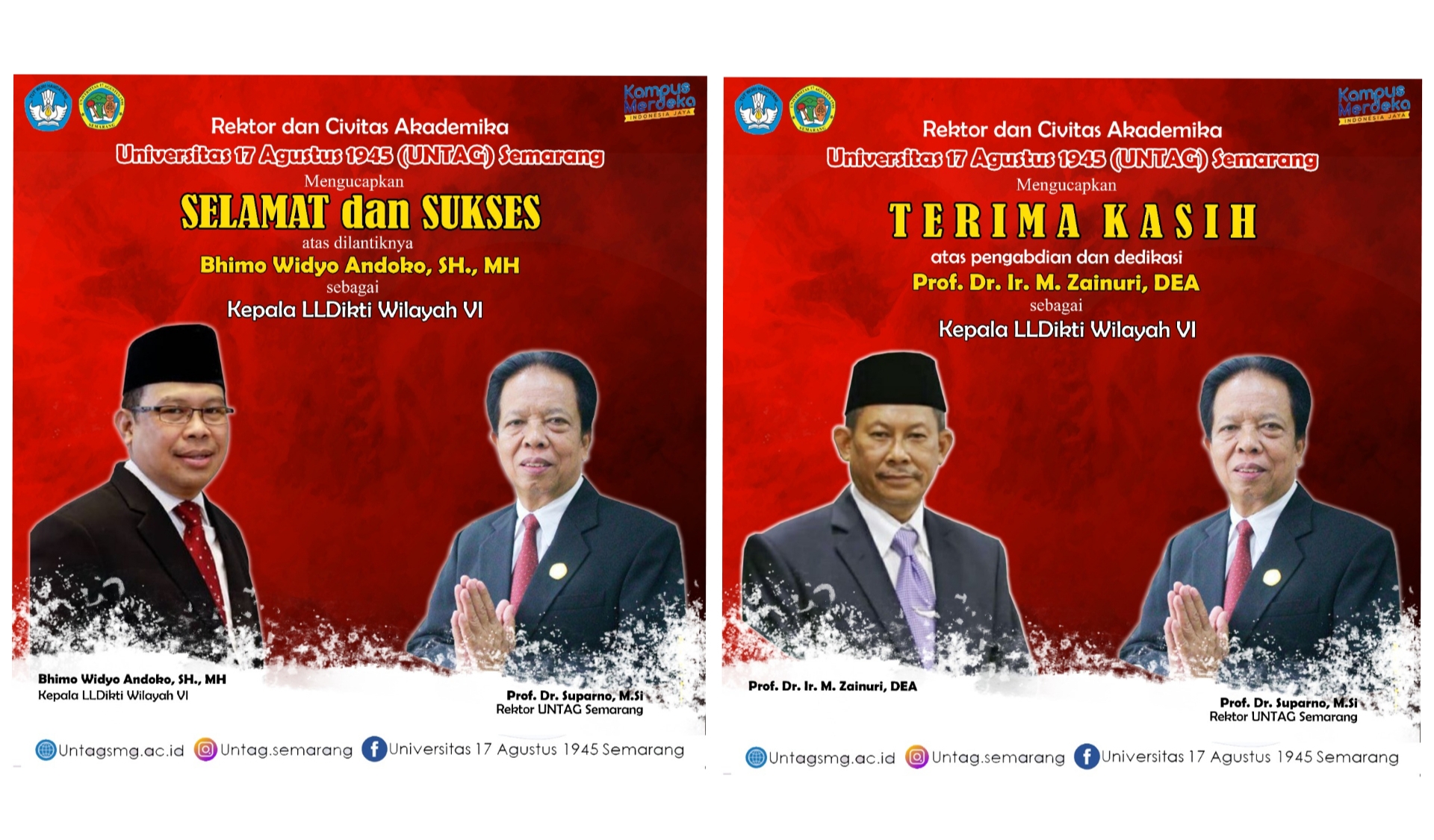 PISAH SAMBUT KEPALA LLDIKTI WILAYAH VI