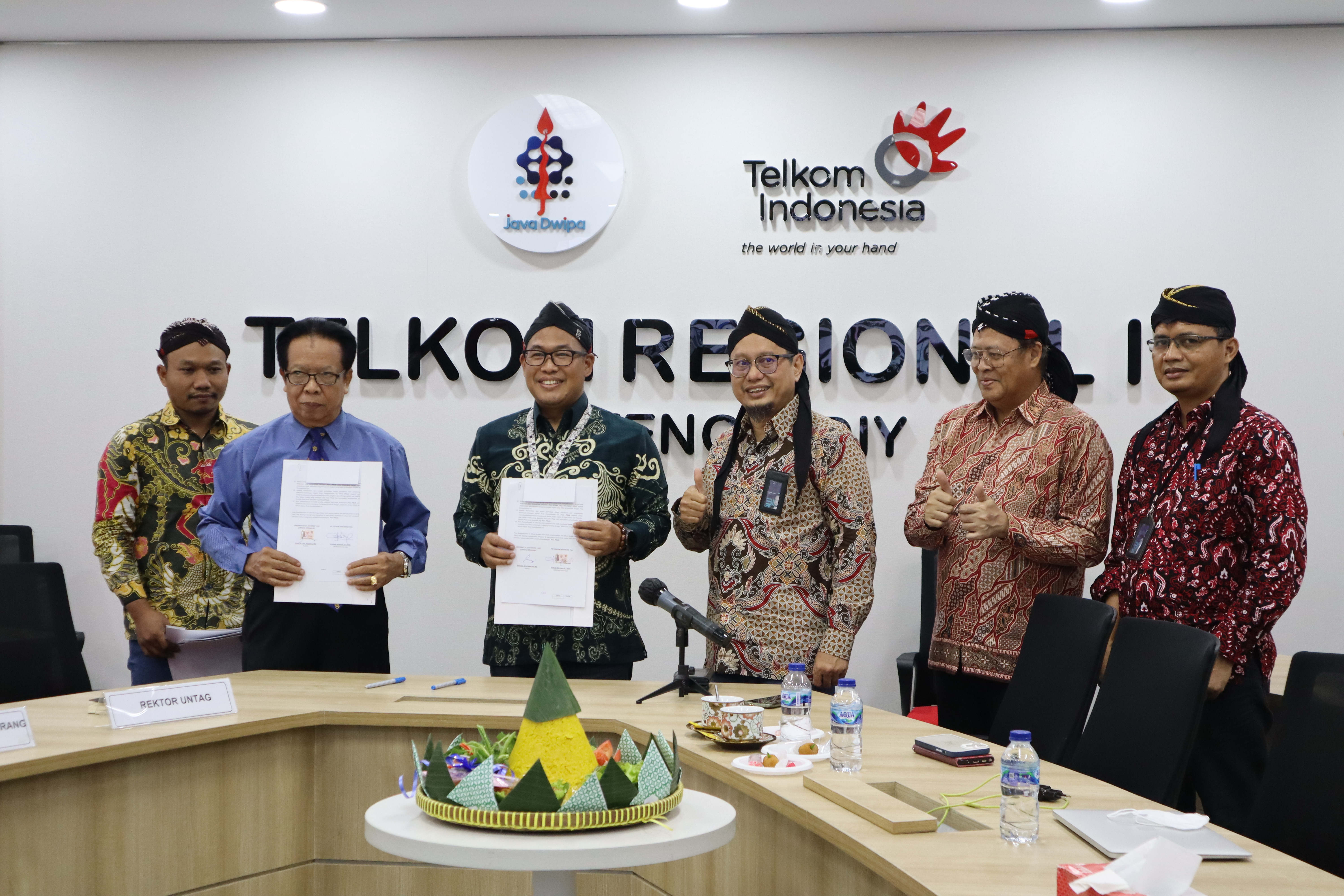 Tingkatkan MBKM, Untag Gandeng PT. Telkom
