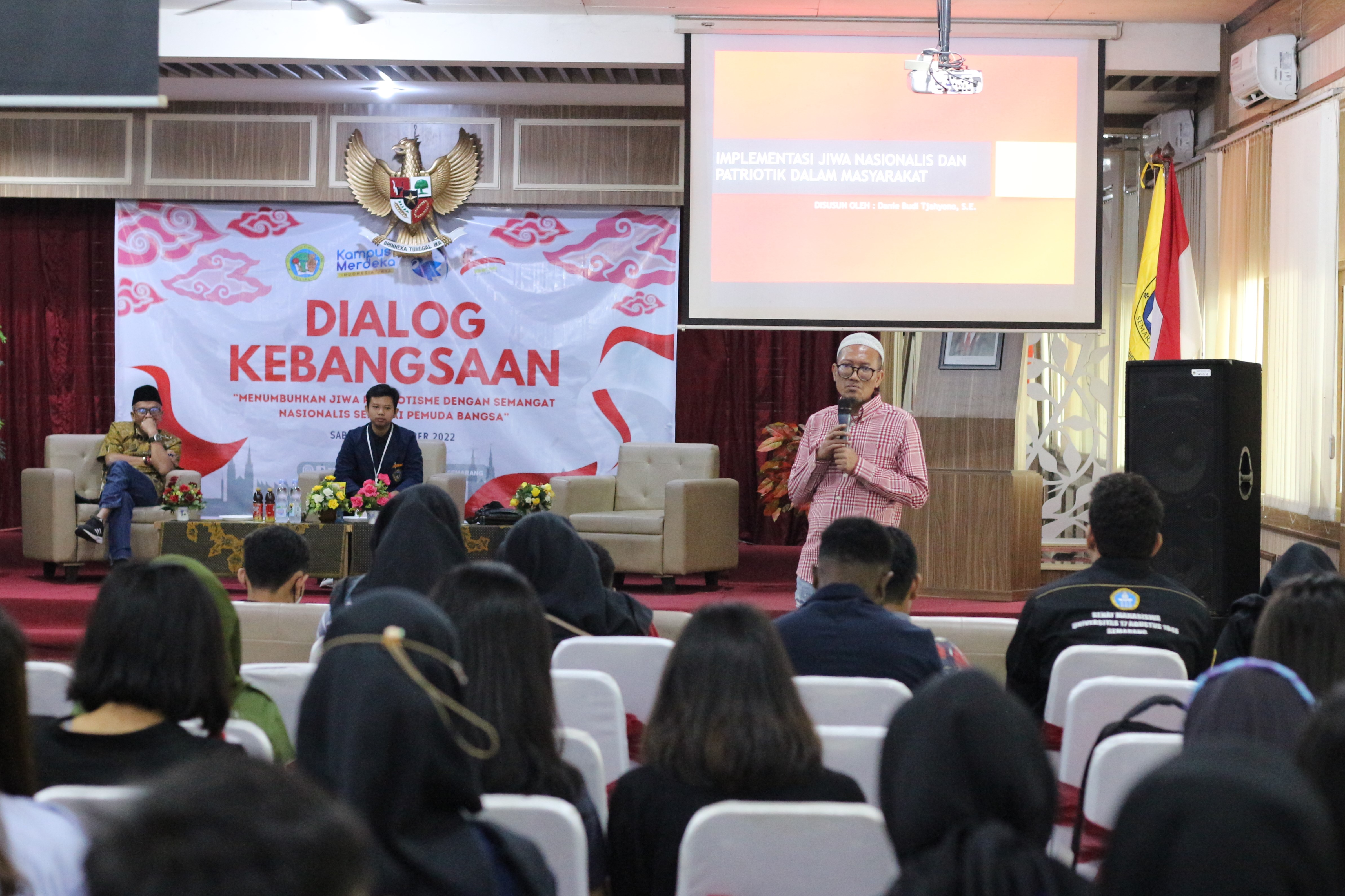 BEM Untag Gelar Dialog Wawasan Kebangsaan