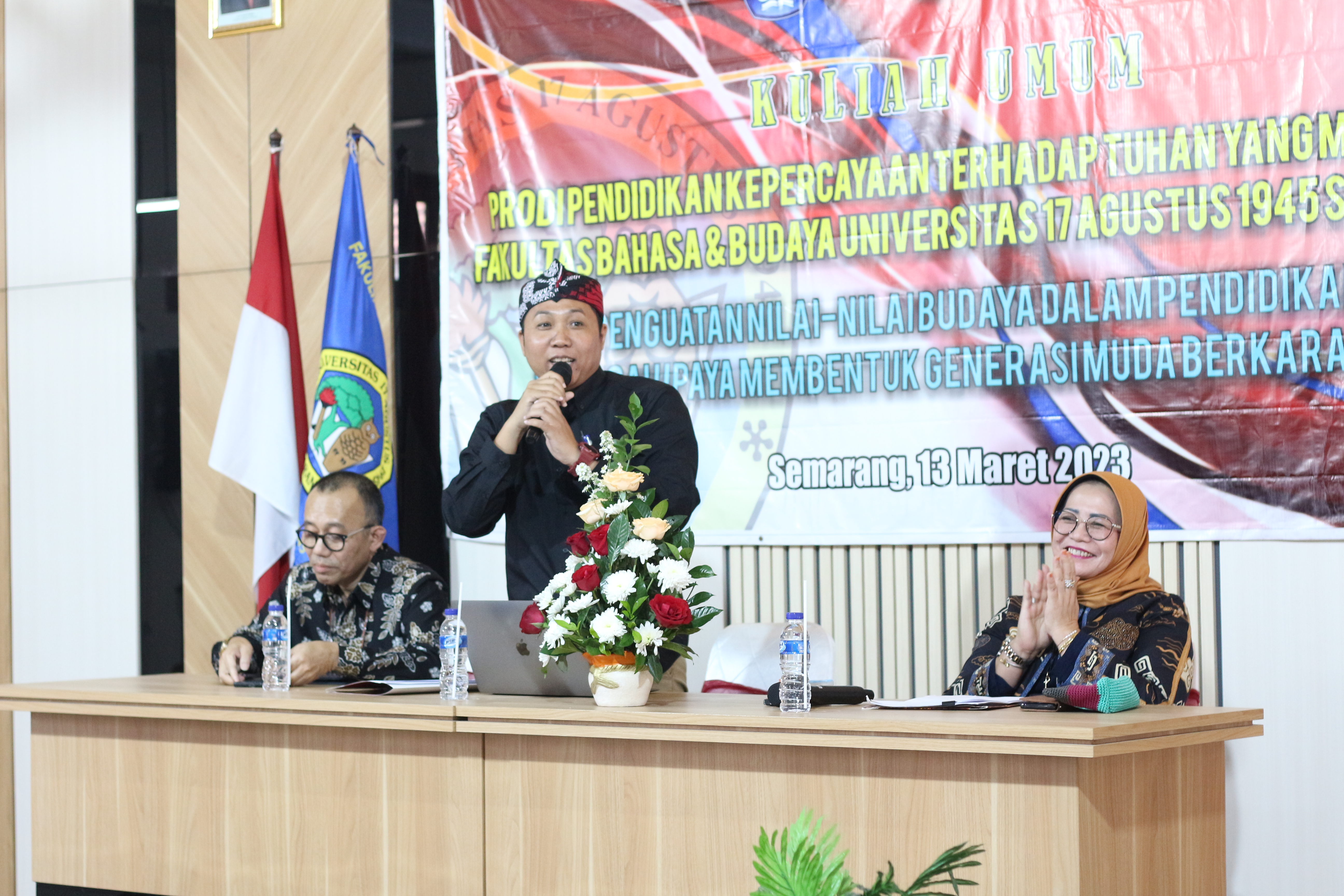 FBB Untag Gelar Kuliah Umum Penguatan Nilai Budaya Dalam Pendidikan