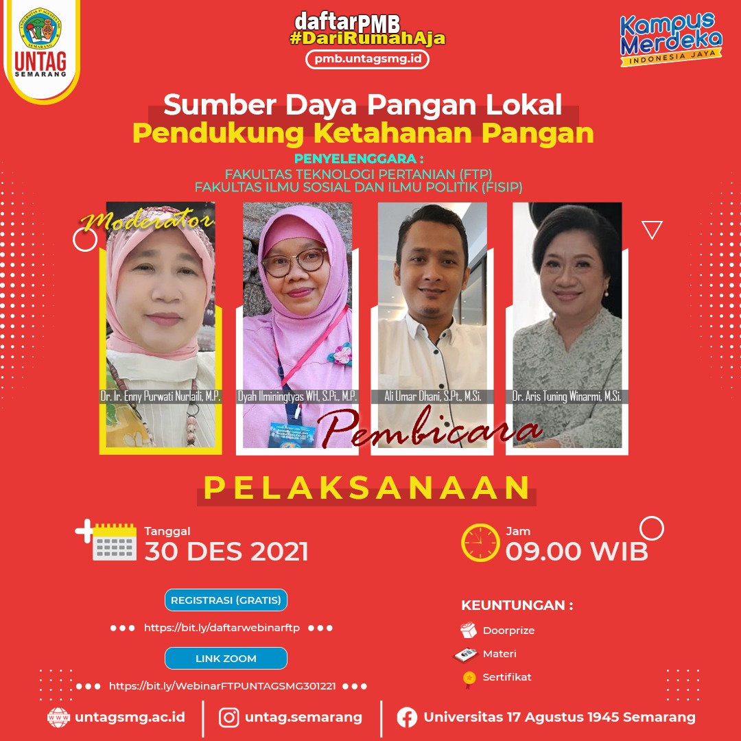 Sumber Daya Pangan Lokal Dapat Mendukung Ketahanan Pangan