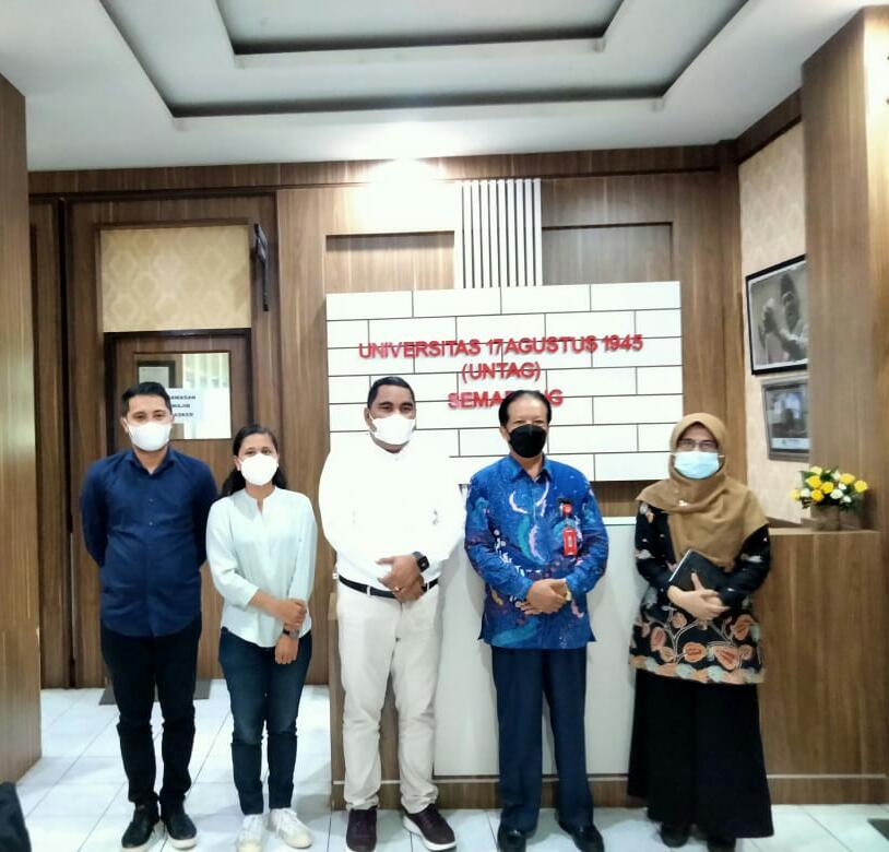 Untag Dan Universitas Halmahera Bersinergi Tingkatkan Kompetensi Mahasiswa.