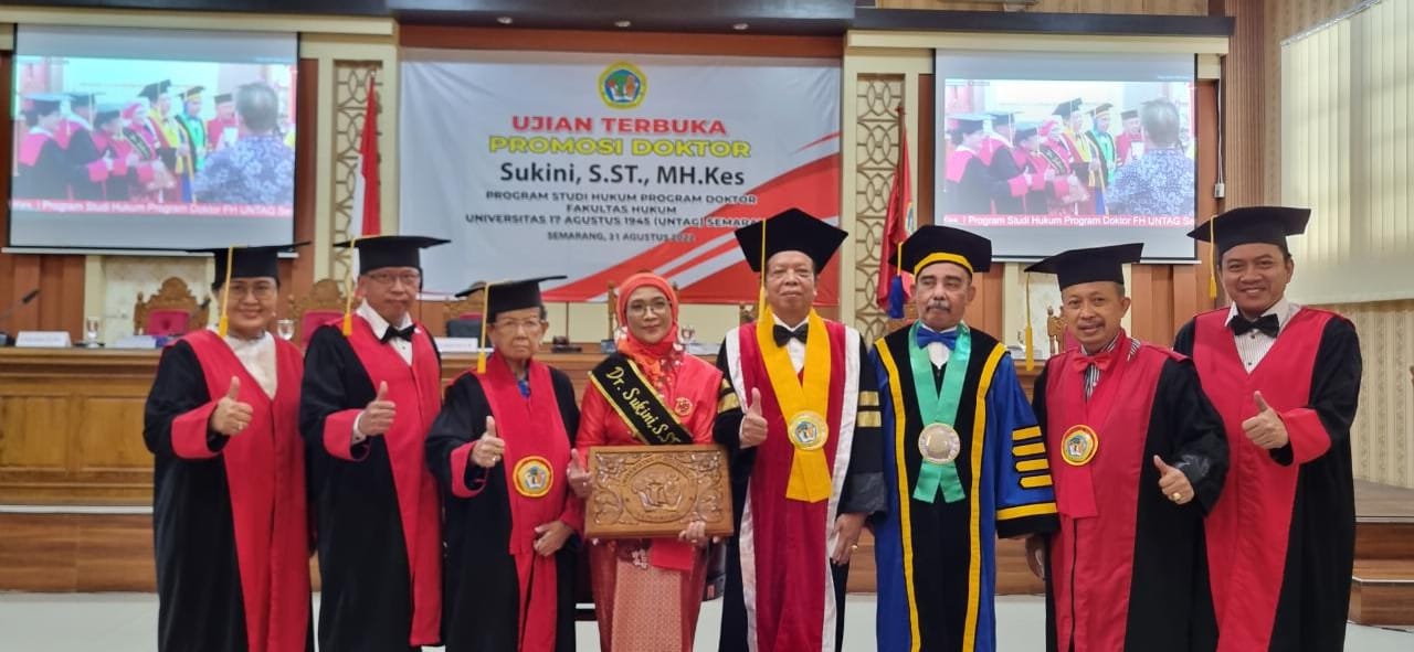Sukini Raih Doktor, Usai Teliti Regulasi Terapis Gigi dan Mulut