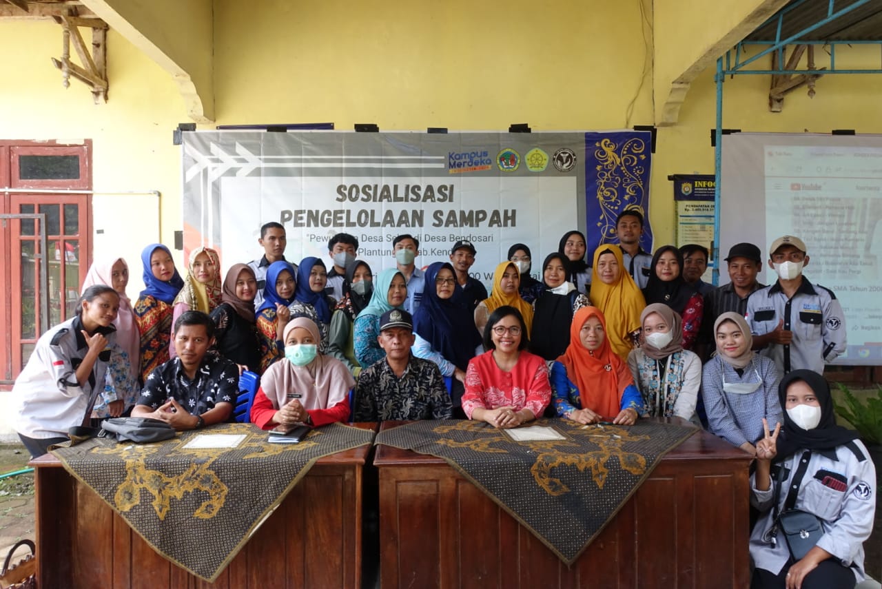 BEM Fisip Wujudkan Desa Sehat di Desa Bendosari, Kendal