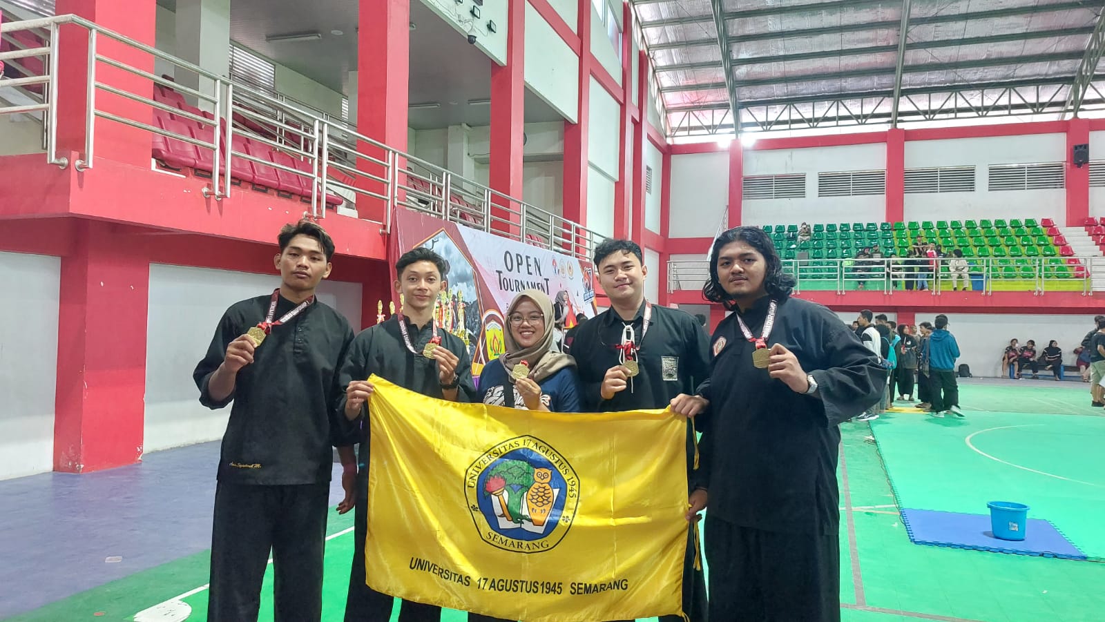Pencak Silat Untag Raih Juara Umum II di Grobogan