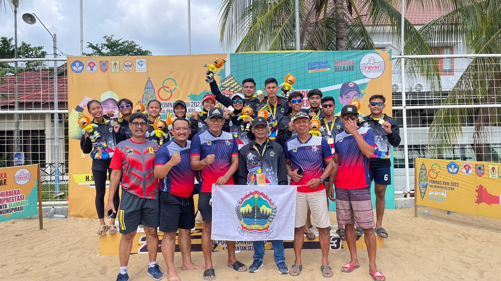 Untag Semarang Unggul Di Empat Cabor Pomnas VXIII 2023