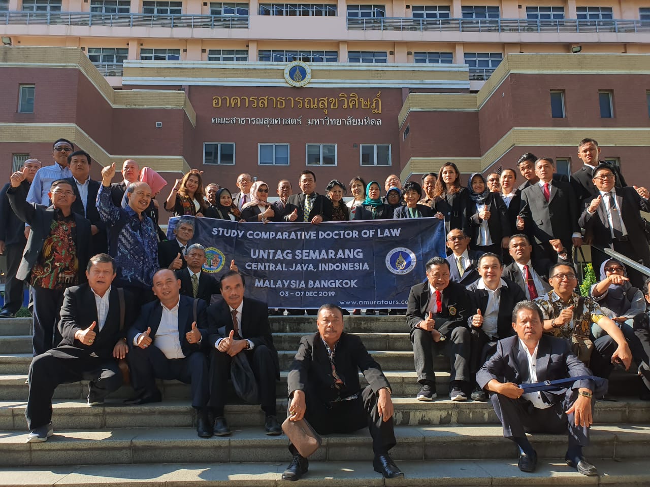 Mahasiswa Untag Berburu Pengalaman di Mahidol University Thailand.