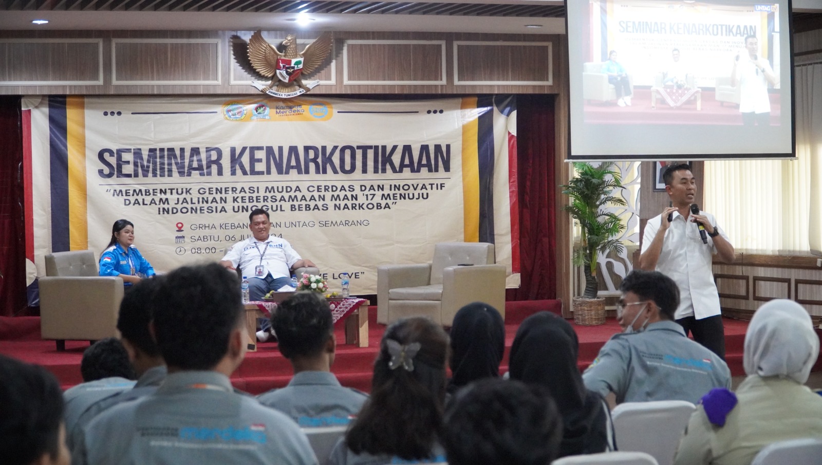 UNTAG Tekankan Komitmennya Sebagai Kampus Anti-Narkoba