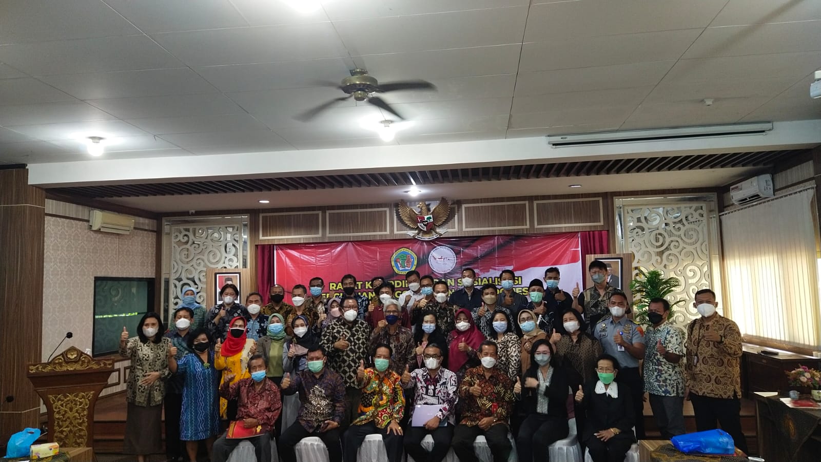 Untag Gelar Rakor Perkumpulan Perguruan Tinggi Nasionalis Indonesia.
