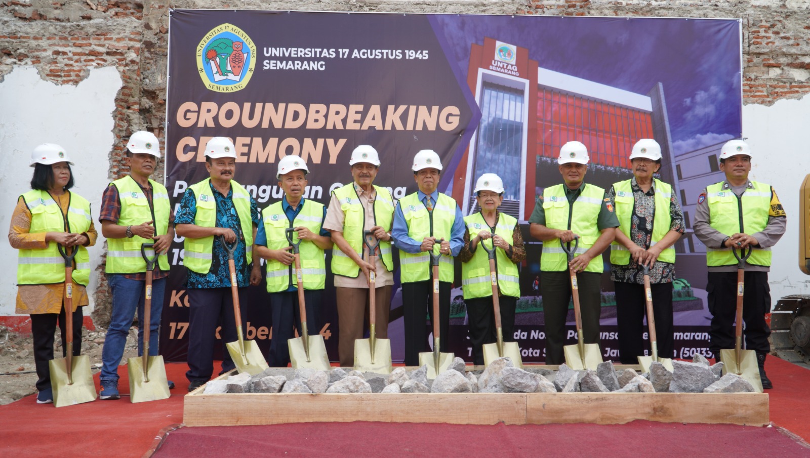 Gedung Baru Untag Akan Segera Hadir