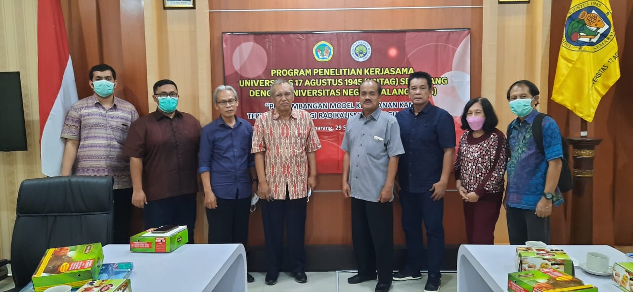 Untag Bangun Model Ketahanan Kampus Dalam Menanggulangi Radikalisme.