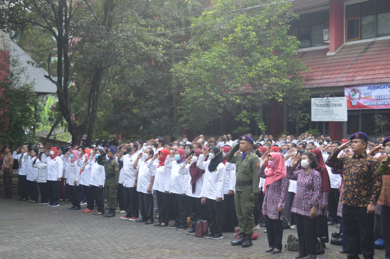 Untag Peringati Hari Lahir Pancasila Sebagai Momen Pengingat, Pemacu dan Aktualisasi.